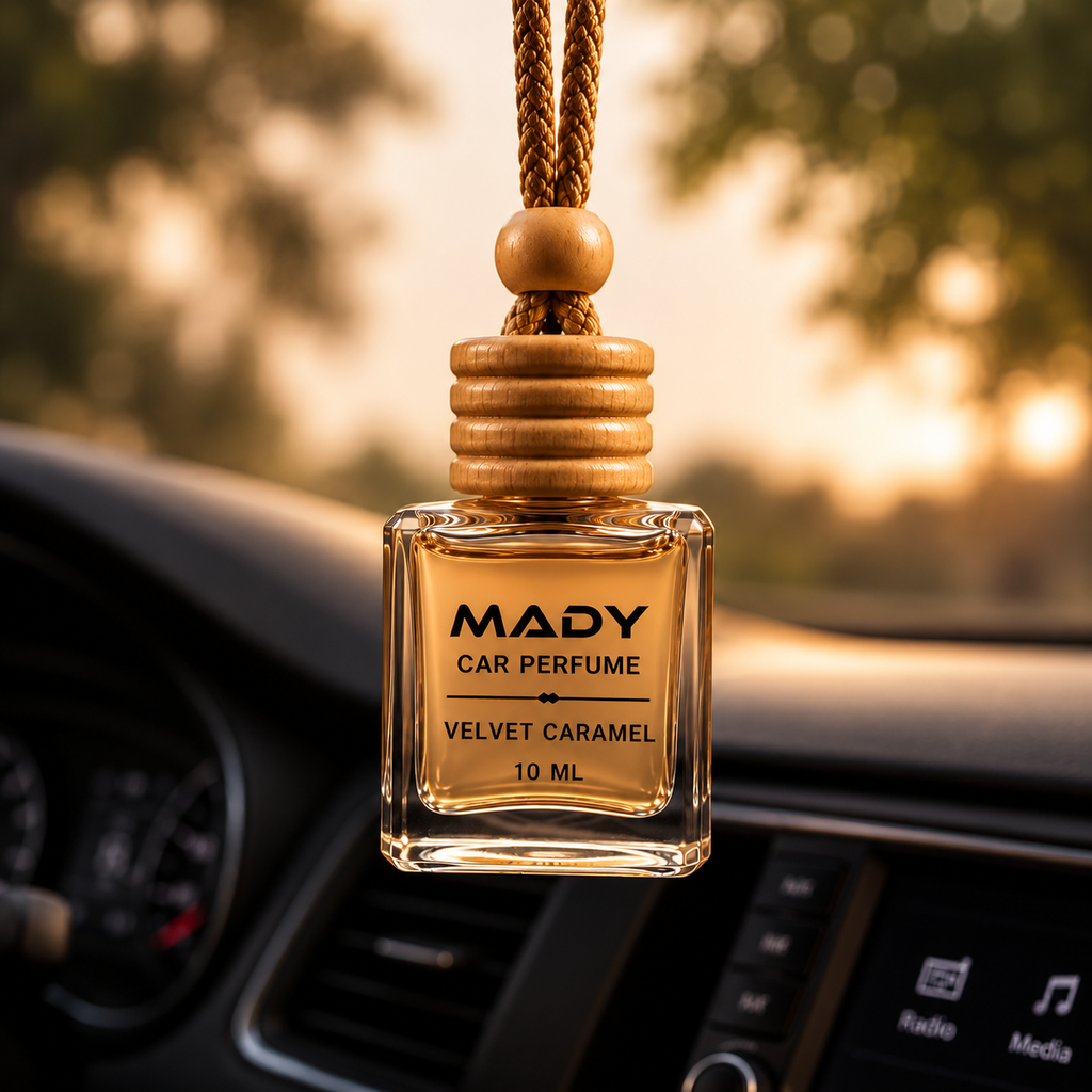MADY Velvet Caramel Signature Hanging Car Diffuser | 10ml