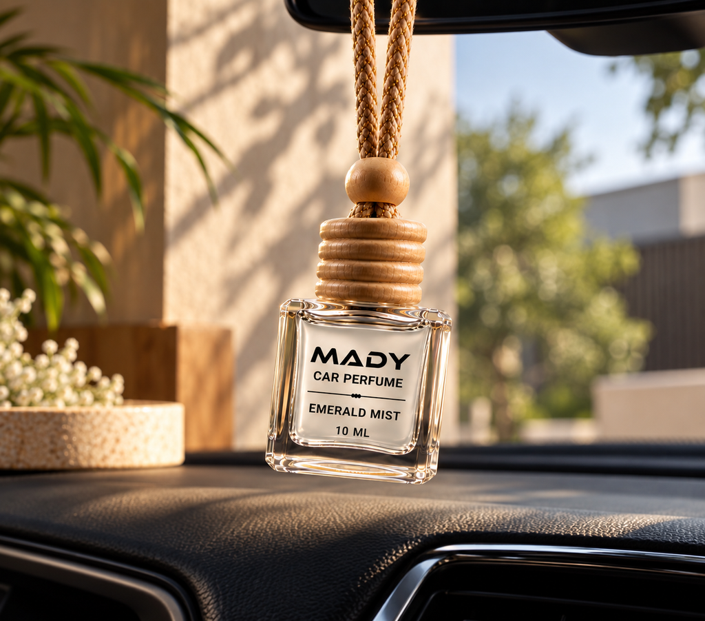 MADY Emerald Mist Premium Hanging Car Diffuser | 10ml