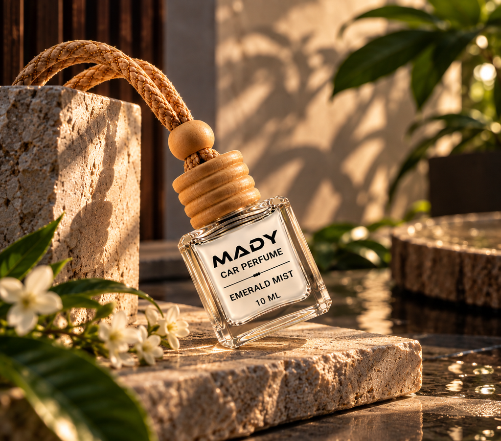 MADY Emerald Mist Premium Hanging Car Diffuser | 10ml