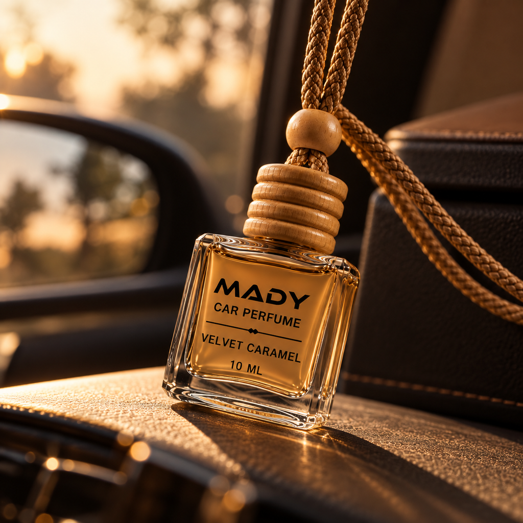 MADY Velvet Caramel Signature Hanging Car Diffuser | 10ml