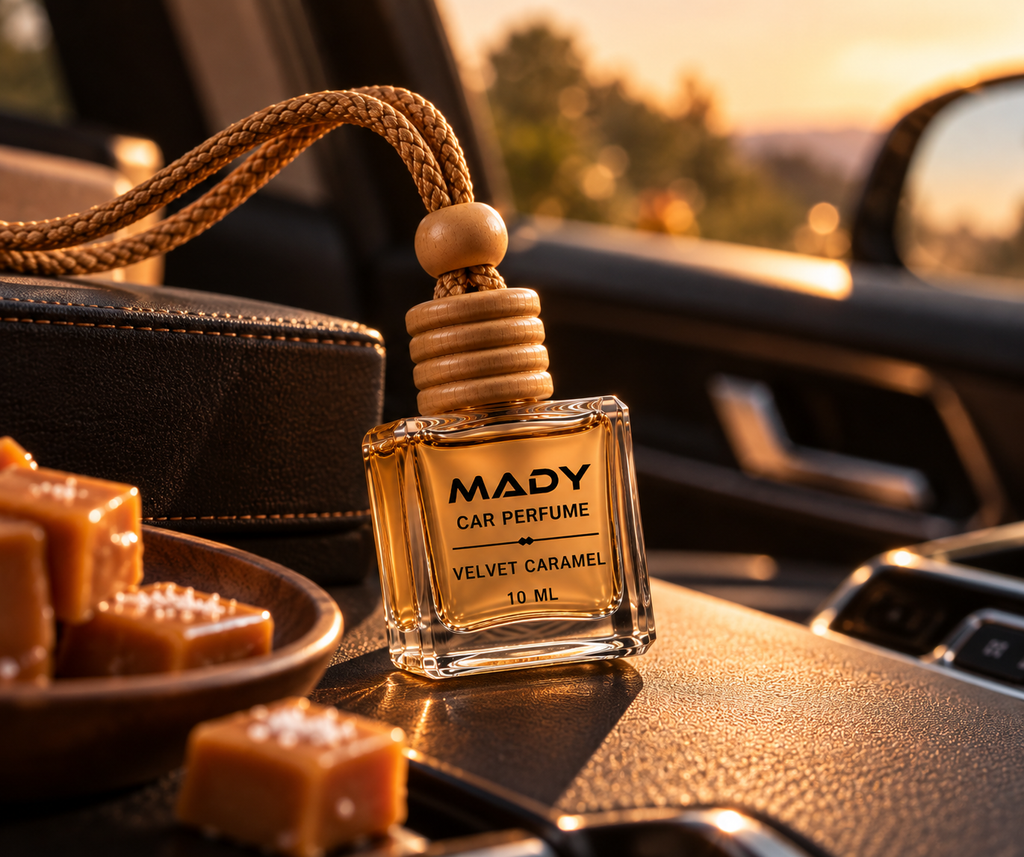MADY Velvet Caramel Signature Hanging Car Diffuser | 10ml