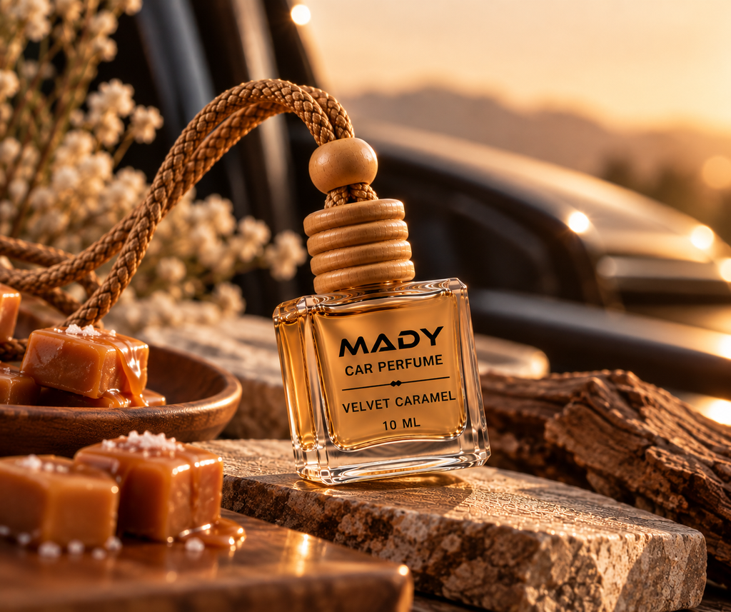 MADY Velvet Caramel Signature Hanging Car Diffuser | 10ml