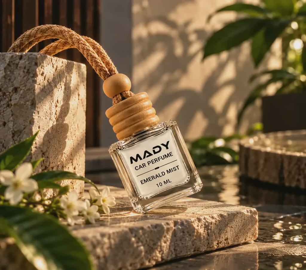 MADY Emerald Mist Premium Hanging Car Diffuser | 10ml