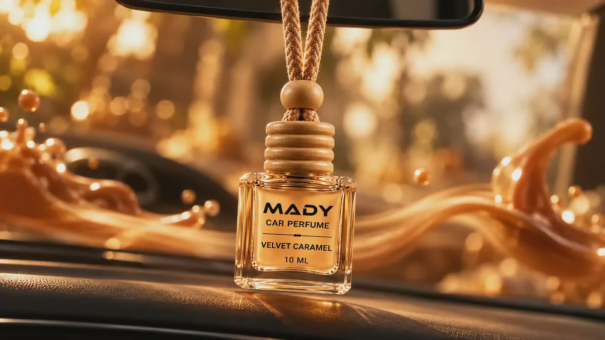 MADY Velvet Caramel Signature Hanging Car Diffuser | 10ml